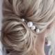 Large Pearl Hair Pin Pearl Wedding Hair Pin Pearl Bridal Hair Pin Pearl Wedding Hair Accessories Pearl Bridal Hair Accessories Pearl