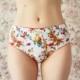 Florian Floral Cotton Panties - Cotton Knickers