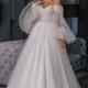 Off The Shoulder Wedding Dress Tulle Wedding Dress Puff Sleeve Wedding Dress Long Sleeve Wedding Dress Fairy Wedding Dress Wedding Gown 2021