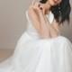 Tulle wedding dress, Wedding dress, Romantic wedding dress, Simple wedding dress, Boho wedding dress //VALENCIA
