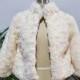Faux Fur Bridal warm Wrap coat Women Winter Length Sleeves Jacket Bridal wrap Fur  Bridal Elegant Evening Coat Bolero