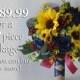 Wedding Bouquet, Bridal Bouquet, Bridesmaid Bouquet, Silk Flower Bouquet, Wedding Flower, yellow, navy, burgundy, sunflower, Lily of Angeles