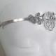 Metal chocker - tiara . Wolf necklace . Medieval crown- statement jewelry