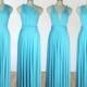 Turquoise bridesmaid dress infinity dress long bridesmaid dress bridesmaids dresses long dress convertible dress maternity gown party dress