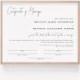 Certificate Of Marriage Template, Wedding Keepsake, DIY Personalized Wedding Gift, Modern Calligraphy, Templett, 100% Editable Text #vmt810