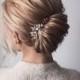 Crystal Bridal Hair piece Crystal Bridal Hair Accessories Silver Bridal Hair comb Silver Bridal Hair Accessories Crystal Bridal Hair comb