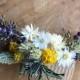 Series SOMMERWIESE, Hair Comb Dried Flowers, Dried flowers