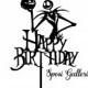 Happy Birthday - Jack Skellington A Nightmare Before Christmas Cake Topper