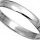 Solid 925  Sterling Ring 3mm Band Ring in Sizes G-Z/20 Different Sizes Available