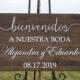 Spanish wedding welcome sign,personalized Spanish wedding bienvenidos sign,wedding sign,Spanish sign,personalized Spanish wedding sign
