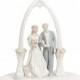 Newly Wed Bride and Groom Cake Topper - 707565