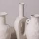 New White Minimalist Bisque,Ceramic Minimalist vase,Handmade Ceramic Vase,Minimalist Decor, Flower vase,white Raku,Living Room decor