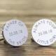 Personalised Father of the Bride Wedding Date Cufflinks - Always your Little Girl