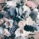 HANNAH’S COLLECTION ~ Sola Wood Flowers ~ Wedding Bouquet ~ Dusty Blue ~ Greenery ~Eucalyptus ~ Custom Bouquet ~ Forever Bouquet ~ Wood