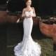 Sweetheart Wedding Dress, Tight Wedding Dress, White Lace Mermaid Wedding Dress, Boho Wedding Dress, Strapless Maxi Dress, Boho Wedding Gown