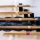 Individually engraved chopsticks for sushi or pasta
