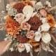 Large fall bridal bouquet 