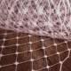 SOFT PINK -  French netting - 9-inch wide, for DIY birdcage veils, fascinators