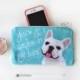 Frenchie, French Bulldog Art Pouch- You're The Sunshine in My Heart