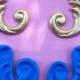 Pair of Large Scroll Silicone Molds