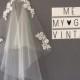 Boho veil, Vintage Inspired wedding veil