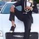 Black Shawl Lapel Custom Made Cheap Boy Prom Men Suits
