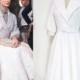 Roman Holiday Final Scene Dress/ Audrey Hepburn white organza dress/ Princess Ann/ 1950s Wedding Dress/ tea length gown/ Custom made dress