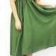 Women Maxi Dress Gypsy Dress Skirt Rayon Dress Skirt Boho Dress Hippie Dress Summer Beach Dress Skirt Clothing Solid Green Olive (DSC15)