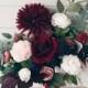 Wedding bouquet, bridal bouquet burgundy, Bridal Bouquet, Wedding Flowers, bouquet wedding burgundy, Dahlia Eucalyptus Wedding Bouquet