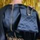Chanel Vintage Clutch Bag Quilted Satin Mini with gold chain handbag rare Karl Lagerfeld