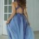 Blue Bridesmaid dress, blue infinity tulle dress, blue tulle convertible dress,  multiway dress, blue tulle dress, bridesmaid dress, maxi