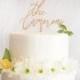 Rustic Wedding Cake Topper 