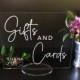 Gifts & Cards Table Wedding Acrylic Sign