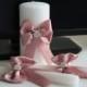 Dusty Rose Unity Candles