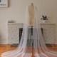 WINCY. Wedding tulle wings, tulle wings, long veil, custom made veil, bridal veil, wedding veil, made in Australia.