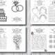 Wedding Coloring Book for Kids Editable Activity Book Instant Download Coloring Book Children's Activity Book Wedding Activity Book for Kids