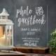 Photo Guestbook Sign - Snap It, Shake It, Sign It - Acrylic Wedding Sign