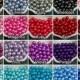 40+ Color Pearls - 8 Size Available - No Hole Pearls - Jumbo Pearls, Vase Fillers Pearls, Floating Pearls Centerpiece, Table Decor