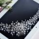 Wedding pearl hair comb for the bride, pearl and crystal wedding hairpin, wedding comb
