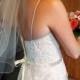 Soft Wedding Bridal Veil Sheer Shoulder Elbow Waist Hip length Single Tier 54" Width Pencil Edge 30 Colors Made in USA