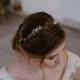 Wedding Hair Accessories, Bridal Hair Piece, Wedding Hair Headband, Wedding Hair Jewelry, Bridesmaid Hair Piece, Bride - Amorosa