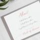 Bridesmaid Proposal Card - Will You Be My Bridesmaid - Wedding Role Request Card - Personalised Wedding Proposal Card