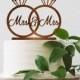 Mrs and Mrs Wedding Cake Topper, Cake Toppers for Wedding, Lesbian Weding cake topper, Custom Mrs and Mrs Cake Topper, Rings Cake Topper