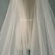 CHLOE cape, Cape veil, simple cape veil, plain cape, long cape veil, long veil, cathedral veil, wedding veil, bridal veil, custom veil