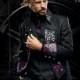Steampunk frock coat / Extravagant wedding suit / Original Feist Style Jacket / Patchwork design