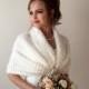 Bridal shawl, wedding shawl, bridal accessories, wedding accessories, wedding gift, knit shawl, bridesmaid gift, winter wedding, women shawl