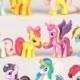 Preorder My Little Pony cake toppers/figurine set ASD ADHD Calming sensory focus learning toy