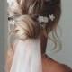 Flower hair pins Bridal hair pins Boho hair pins Rose gold hair pins Bridal hair piece Wedding hair pins Floral hair pins Bride hair piece