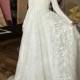 Individual size A-line silhouette Bonna wedding dress. Elegant style by DevotionDresses