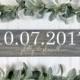 Save the Date Sign, Wedding Announcement Sign, Engagement Photo Prop, Rustic Wedding Decor